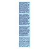 Der Hinweis- und Warntext auf der Verpackung von Bioré Aqua Rich UV.