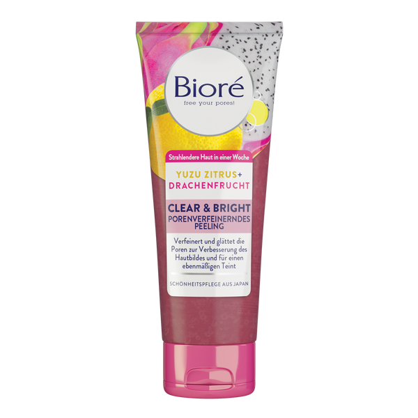 Clear & Bright porenverfeinerndes Peeling. Hautpflege zur Verbesserung des Hautbilds.