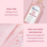 Bioré Rosenquarz & Aktivkohle Waschgel: Hautklärende Technologie. Entzieht Schmutz, Öl und Unreinheiten.