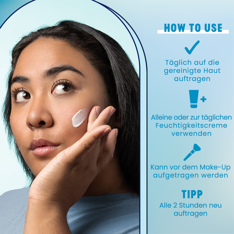 Bioré Aqua Rich UV mit Lichtschutzfaktor 30 täglich auf die gereinigte Haut auftragen. Bei Bedarf zusätzliche Feuchtigkeitspflege verwenden. Danach wie gewohnt schminken.